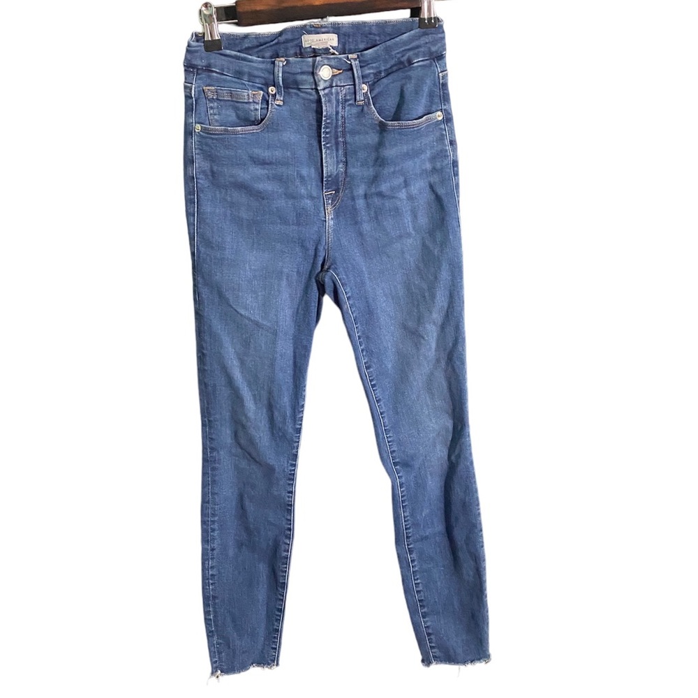 Good American blue skinny jeans sz-28 - Picture 1 of 4